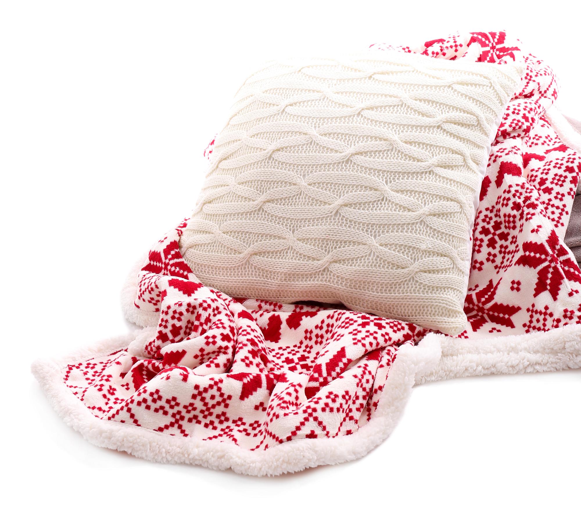 detal haftu na poduszce